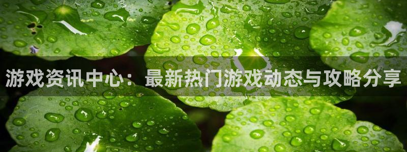长征娱乐注册登录：游戏资讯中心：最新热门游戏动态与攻略分享